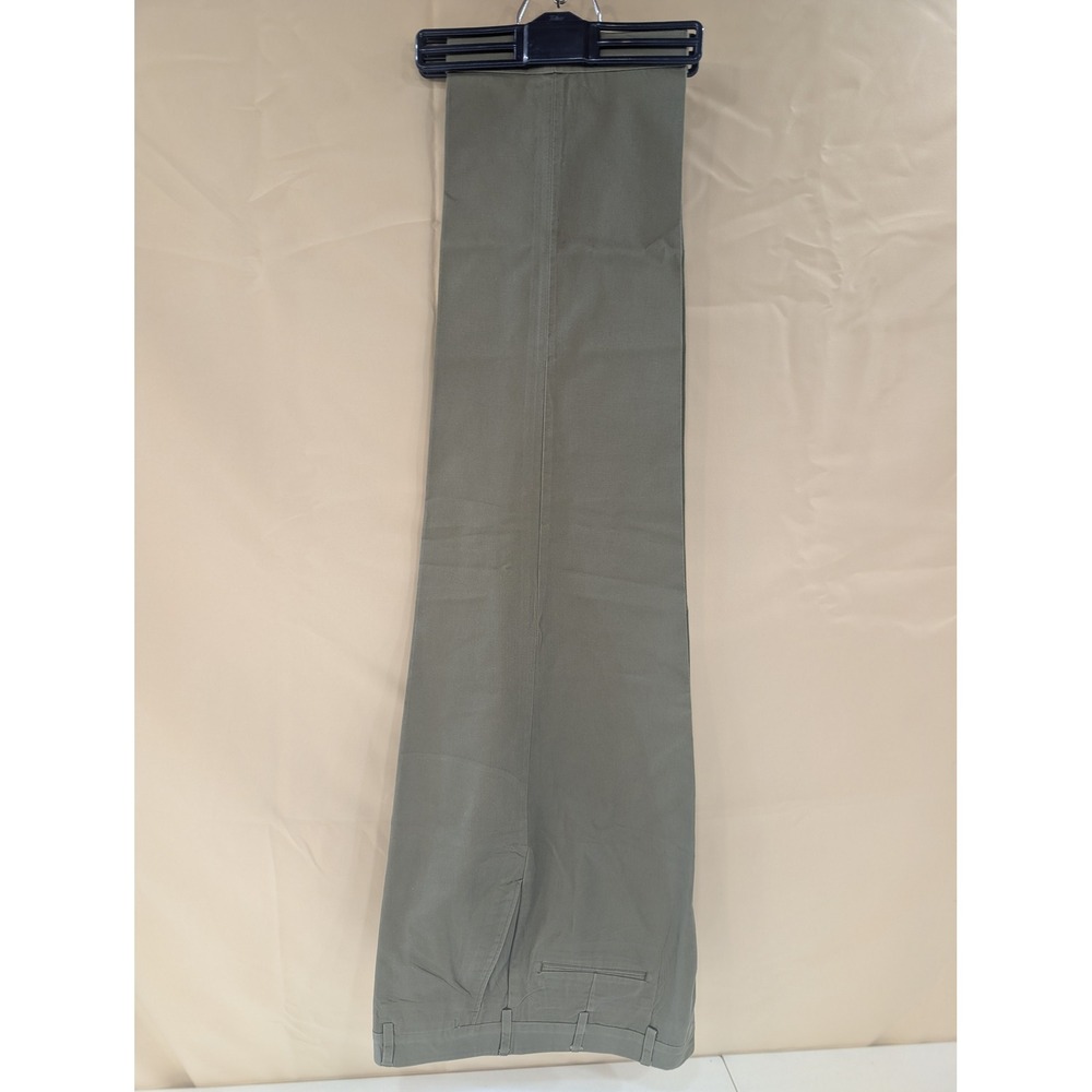 Brooks Brothers Mens Olive Green Cotton Dress Pants Career Casual Trousers 38x32 - Picture 1 of 5